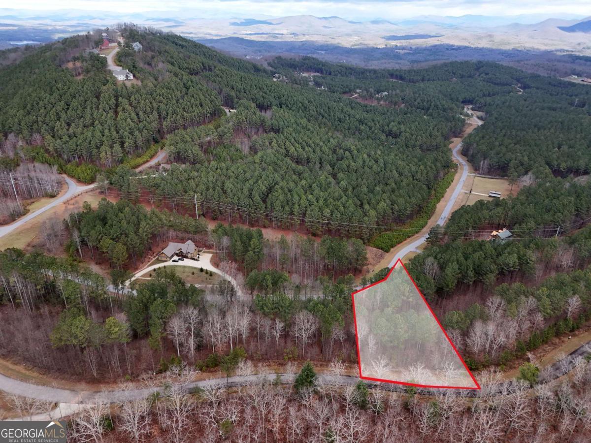 Lot 59 Ridge Peak View Blairsville, GA 30512 - Photo 43 of 49 an aerial view of residential house with outdoor space