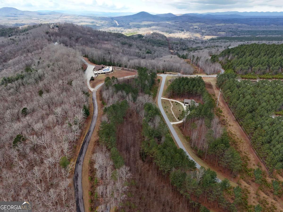 Lot 59 Ridge Peak View Blairsville, GA 30512 - Photo 48 of 49 an aerial view of a house with a yard