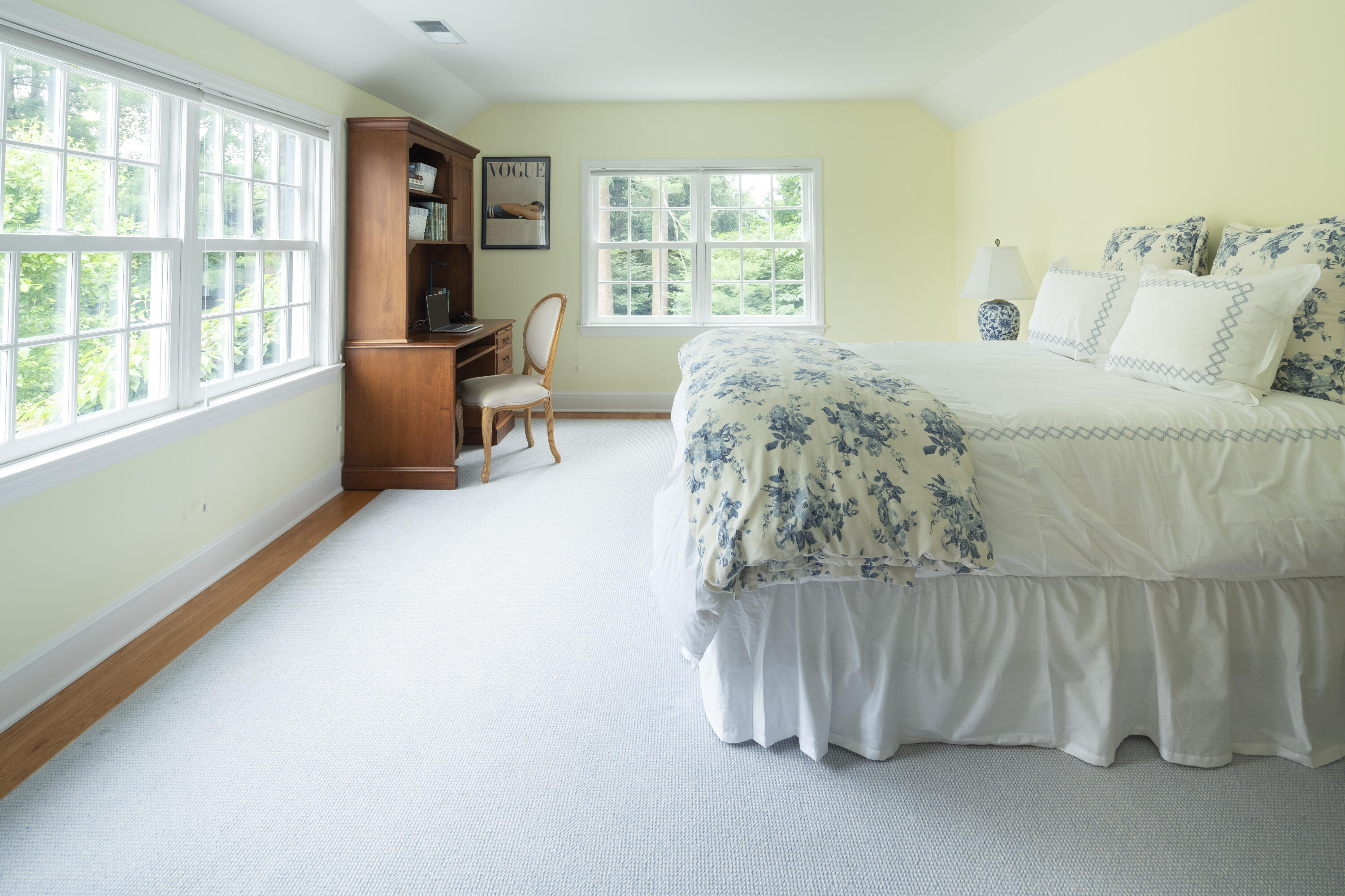 35 Rosebrook Road New Canaan, CT 06840 - Photo 26 of 38 a bed room with a bed and a chair