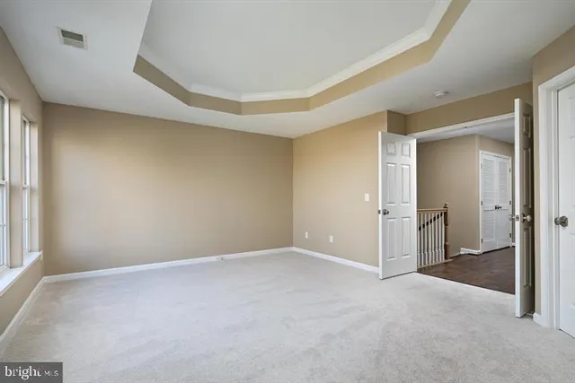 a view of empty room