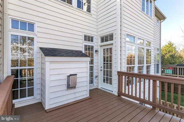 a view of a house with a window