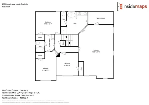 $2,400 | 2381 Temple View Court, Snellville, GA 30078