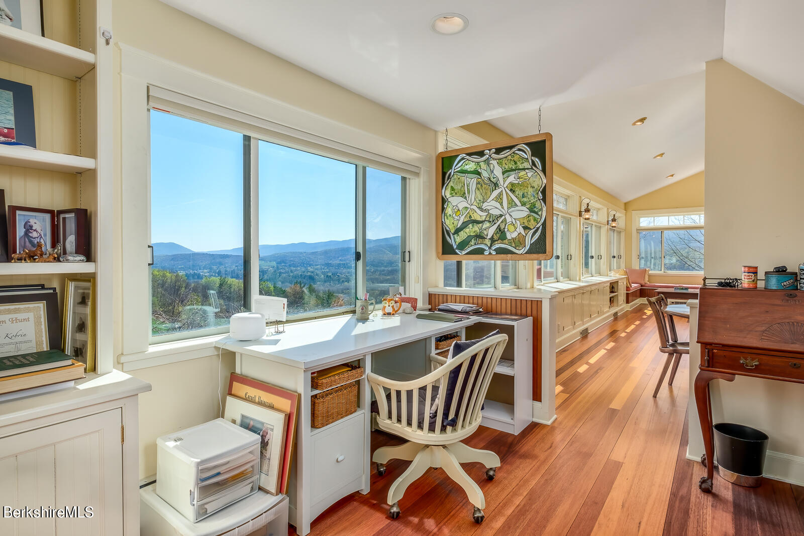 491 Henderson Road Williamstown, MA 01267 - Photo 28 of 42 a very nice looking living room with a large window and a wooden floor