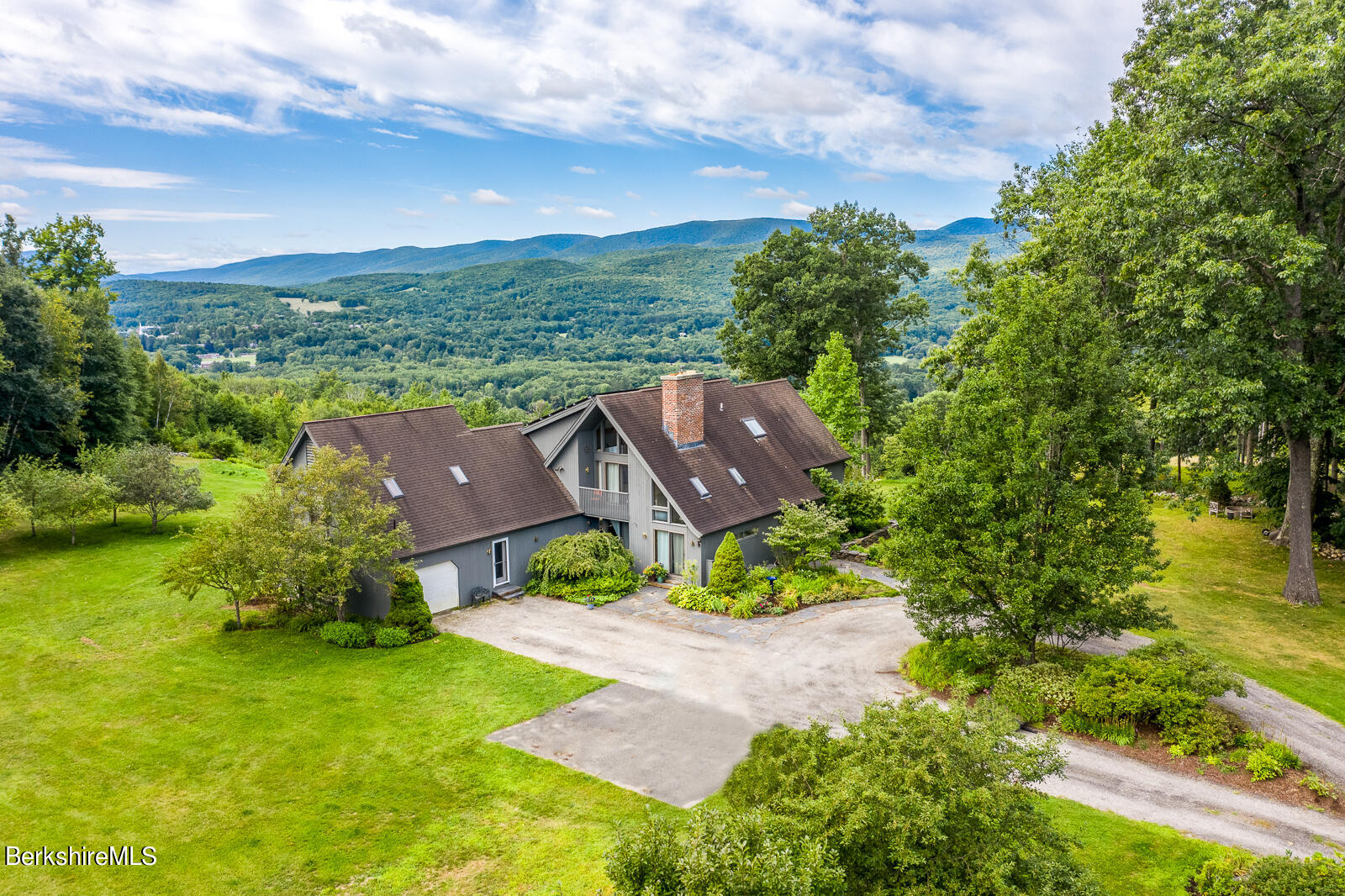 491 Henderson Road Williamstown, MA 01267 - Photo 6 of 42 an aerial view of residential houses with outdoor space and trees