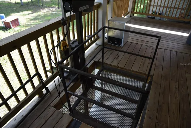 a view of outdoor space in deck