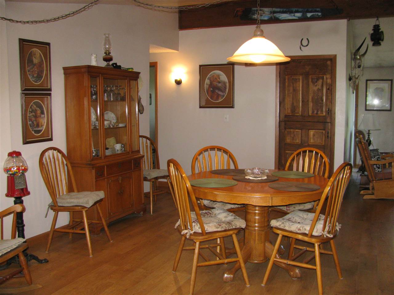 15533 Comly Rd. Pecatonica, IL 61063 - Photo 10 of 25 a dining room with furniture and window