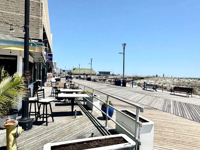 a view of outdoor space with seating area