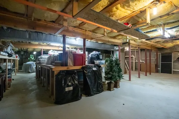 a view of storage and utility room
