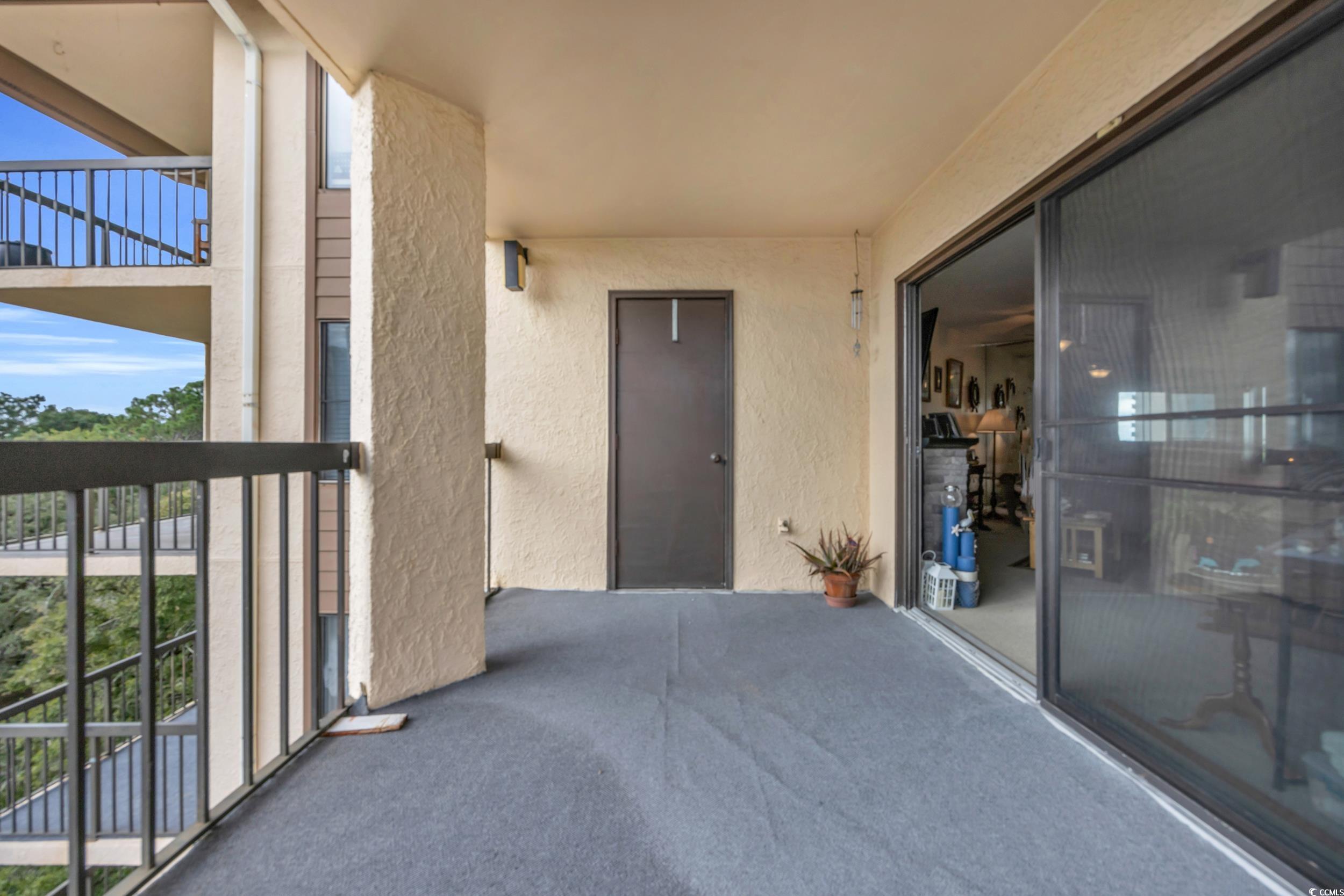 310 73rd Avenue North, Unit 5C Myrtle Beach, SC 29572 - Photo 15 of 20 View of balcony
