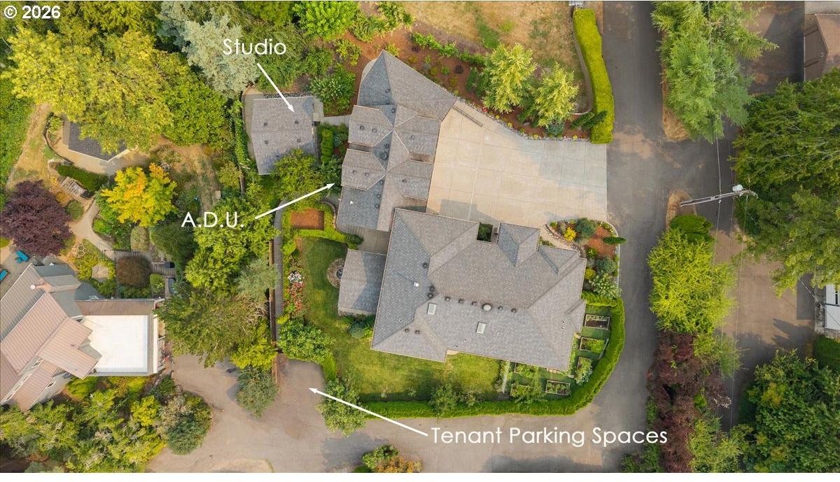 5716 Southwest Hamilton Street Portland, OR 97221 - Photo 45 of 48 Drone View/UAV