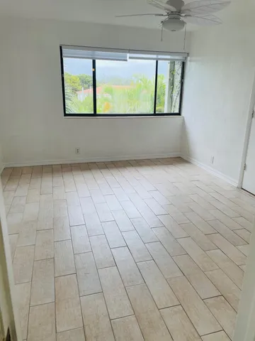 a view of empty room