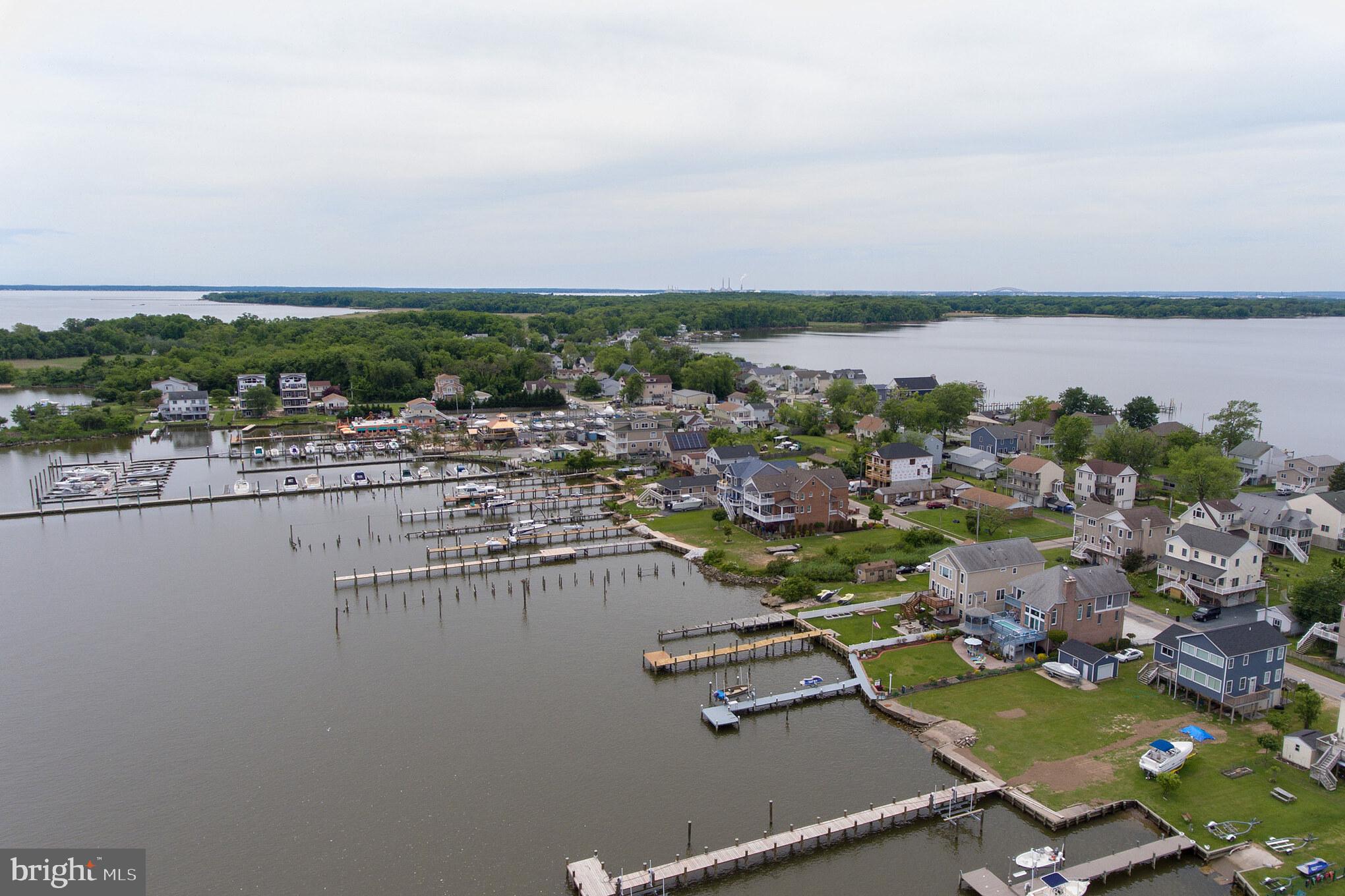 Cuckold Point Road Sparrows Point, MD 21219 - Photo 21 of 25 an aerial view of residential houses with outdoor space