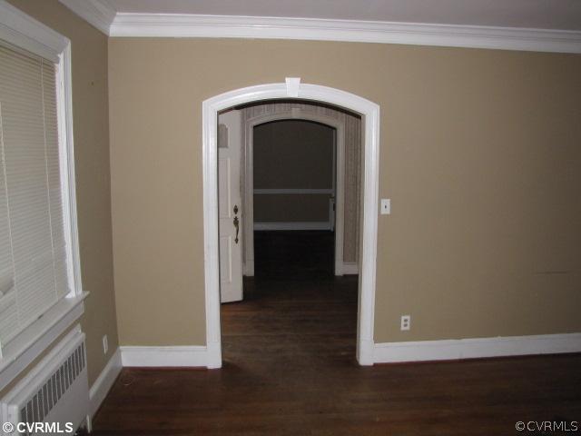 29521 Carson Road Carson, VA 23830 - Photo 8 of 12 a view of a hallway with wooden floor and closet