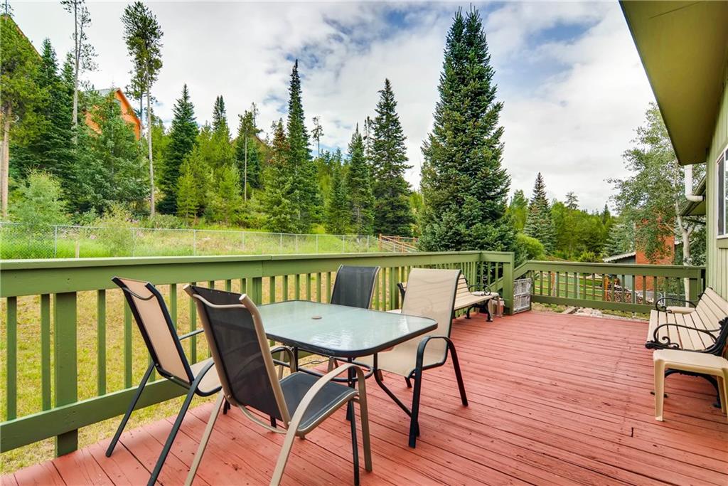 738 Deer Path Road Dillon, CO 80435 - Photo 21 of 25 a view of a chairs and table on the deck