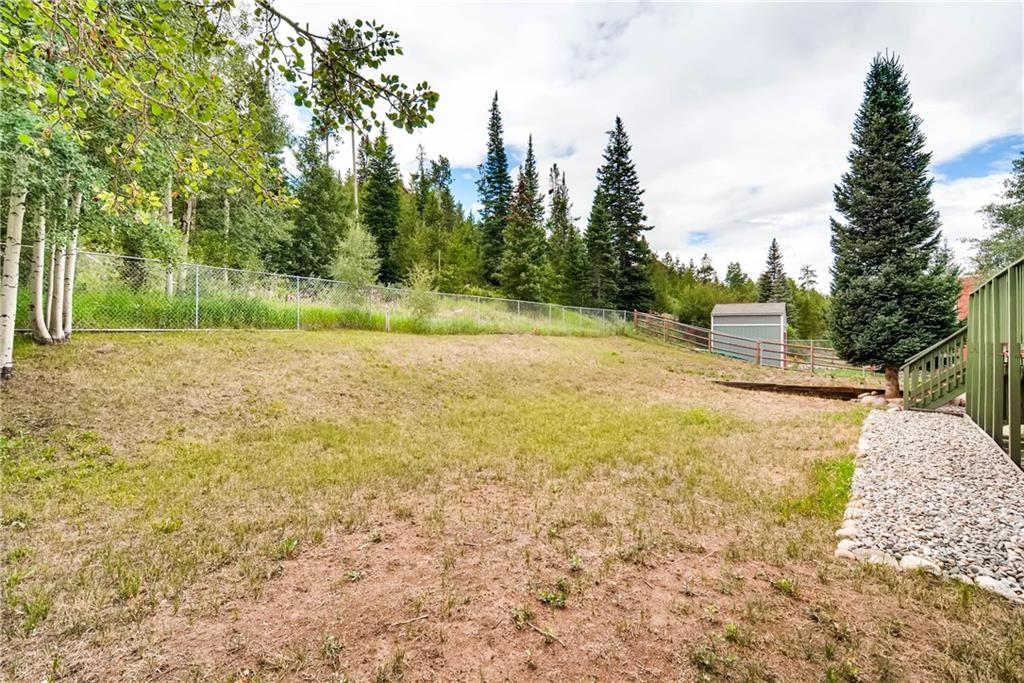 738 Deer Path Road Dillon, CO 80435 - Photo 24 of 25 a backyard of a house with lots of green space