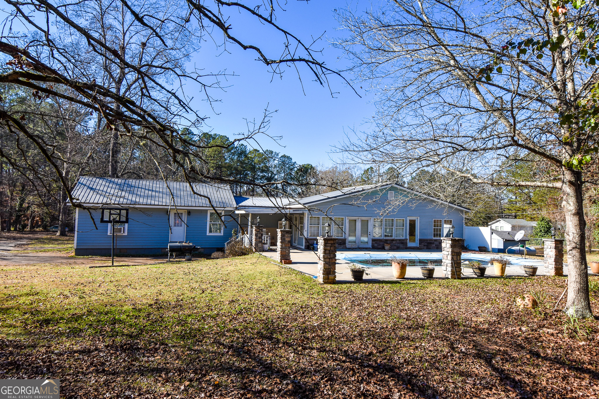 1256 Vaughn Road Griffin, GA 30223 - Photo 54 of 73 front view of a house with a yard