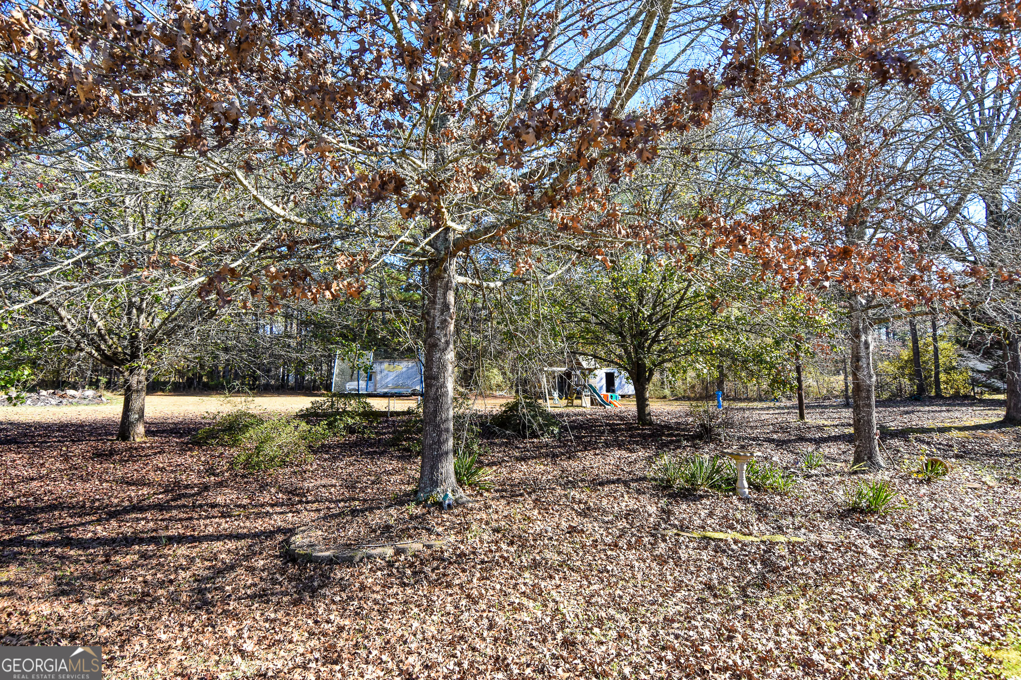 1256 Vaughn Road Griffin, GA 30223 - Photo 73 of 73 a backyard of a house with lots of green space