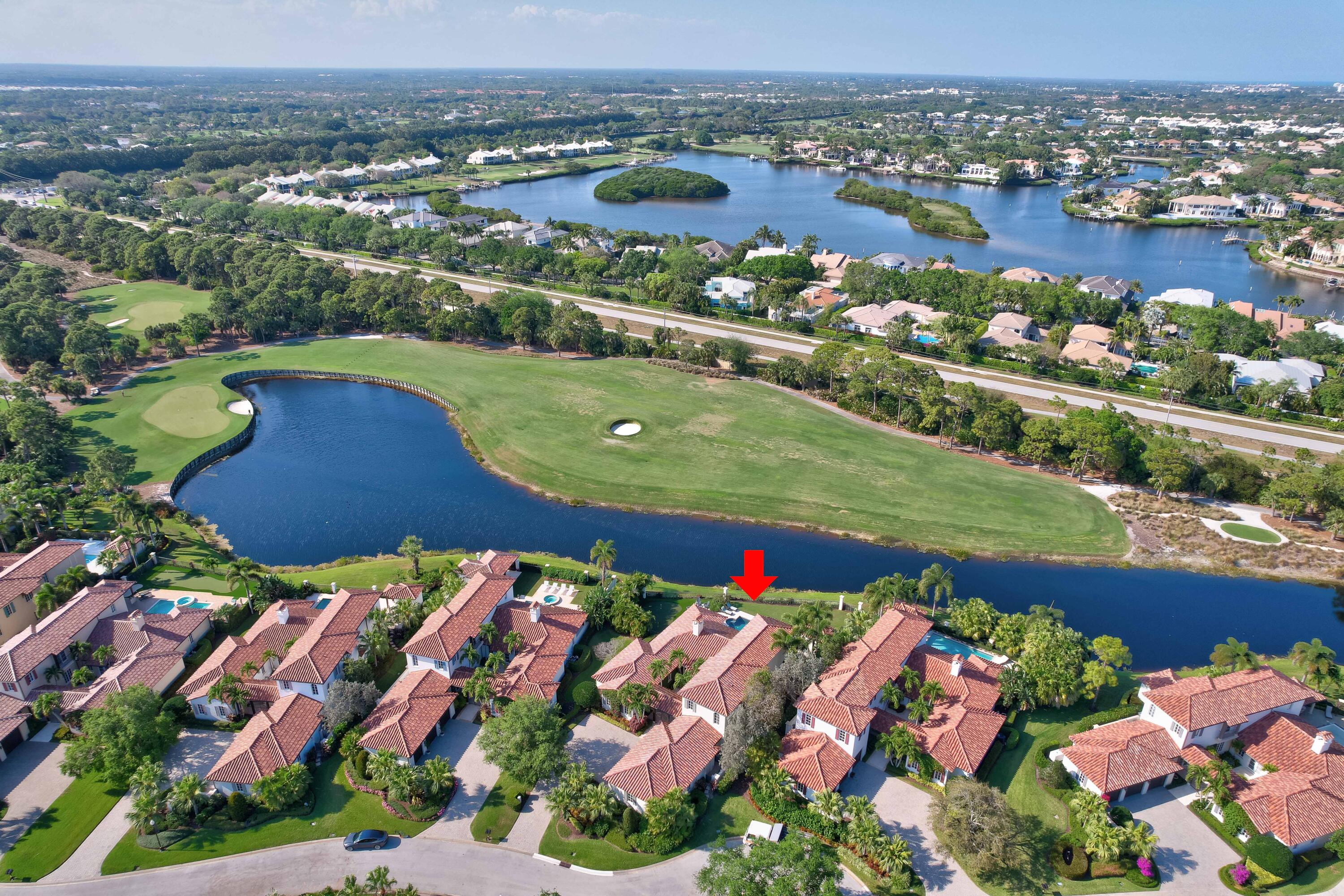 444 Red Hawk Drive Jupiter, FL 33477 - Photo 55 of 58 Aerial 3