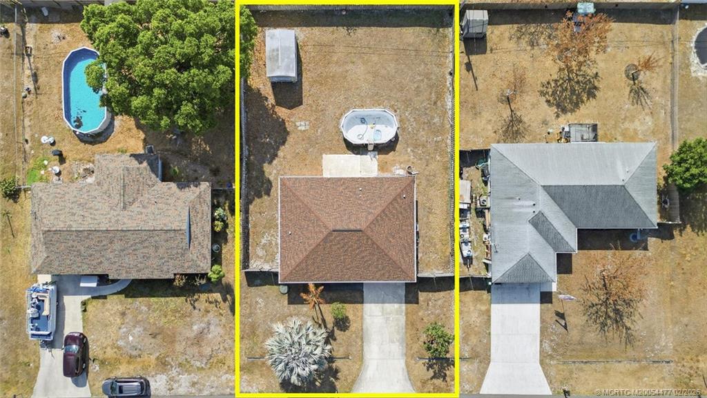 726 Southwest Bond Road Port St. Lucie, FL 34953 - Photo 31 of 31 an aerial view of a highlighted house