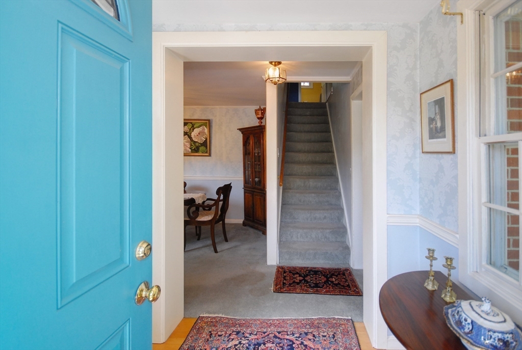 41 Clarissa Road Chelmsford, MA 01824 - Photo 3 of 26 a view of a hallway with dining area