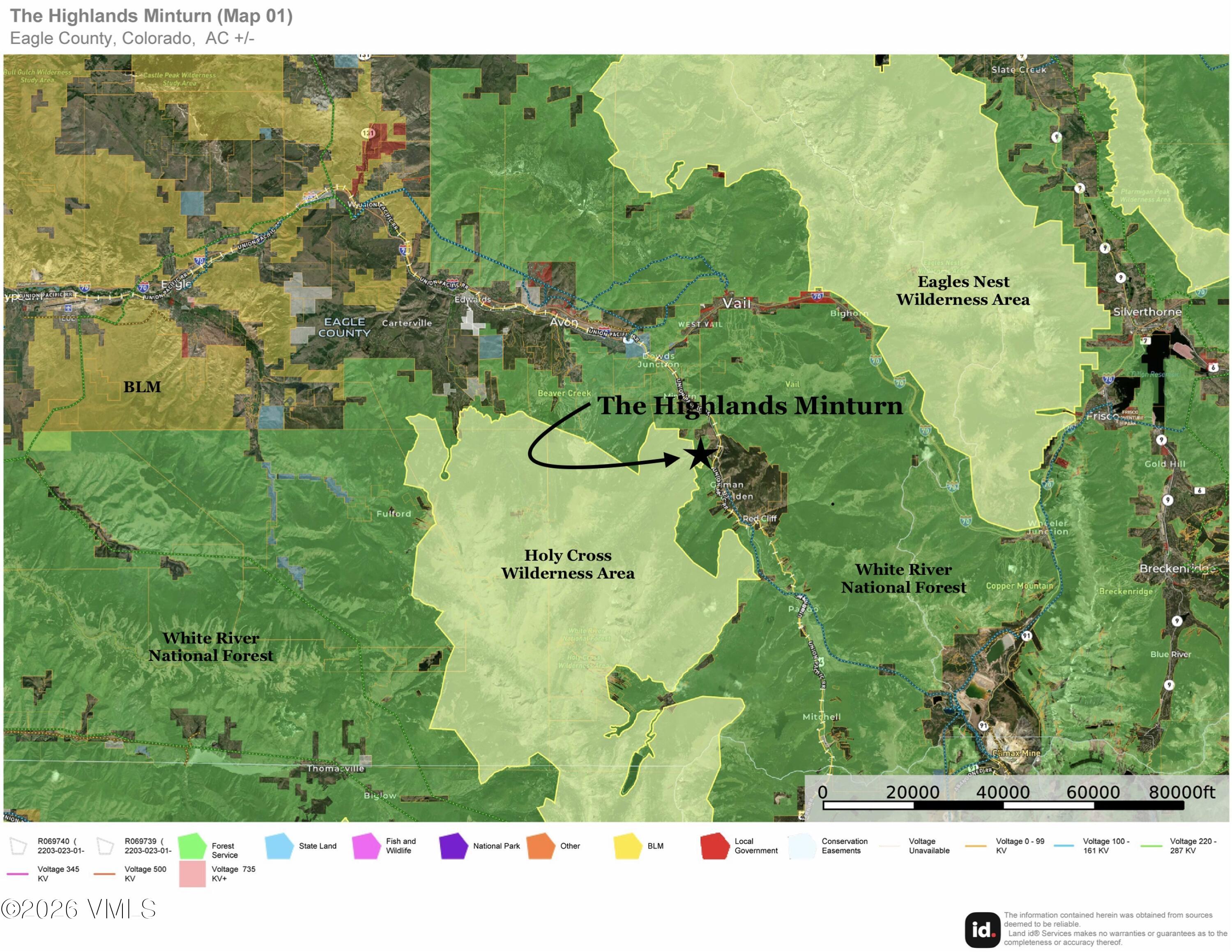 Tbd Notch Mountain Road, Unit HIGHLANDS 2 PARCEL B Minturn, CO 81645 - Photo 47 of 54 006-THE HIGHLANDS MINTURN MACRO
