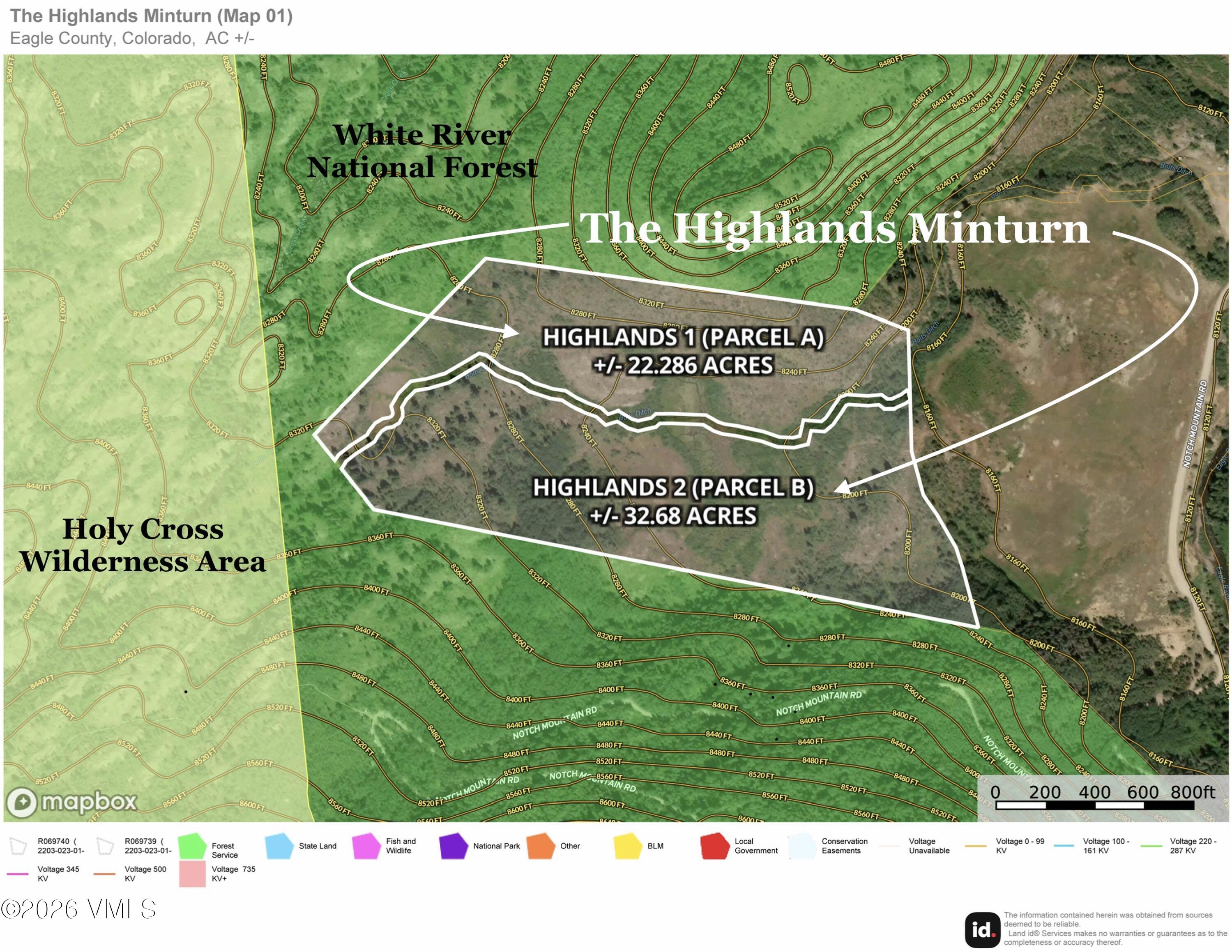Tbd Notch Mountain Road, Unit HIGHLANDS 2 PARCEL B Minturn, CO 81645 - Photo 48 of 54 007-THE HIGHLANDS MINTURN MICRO