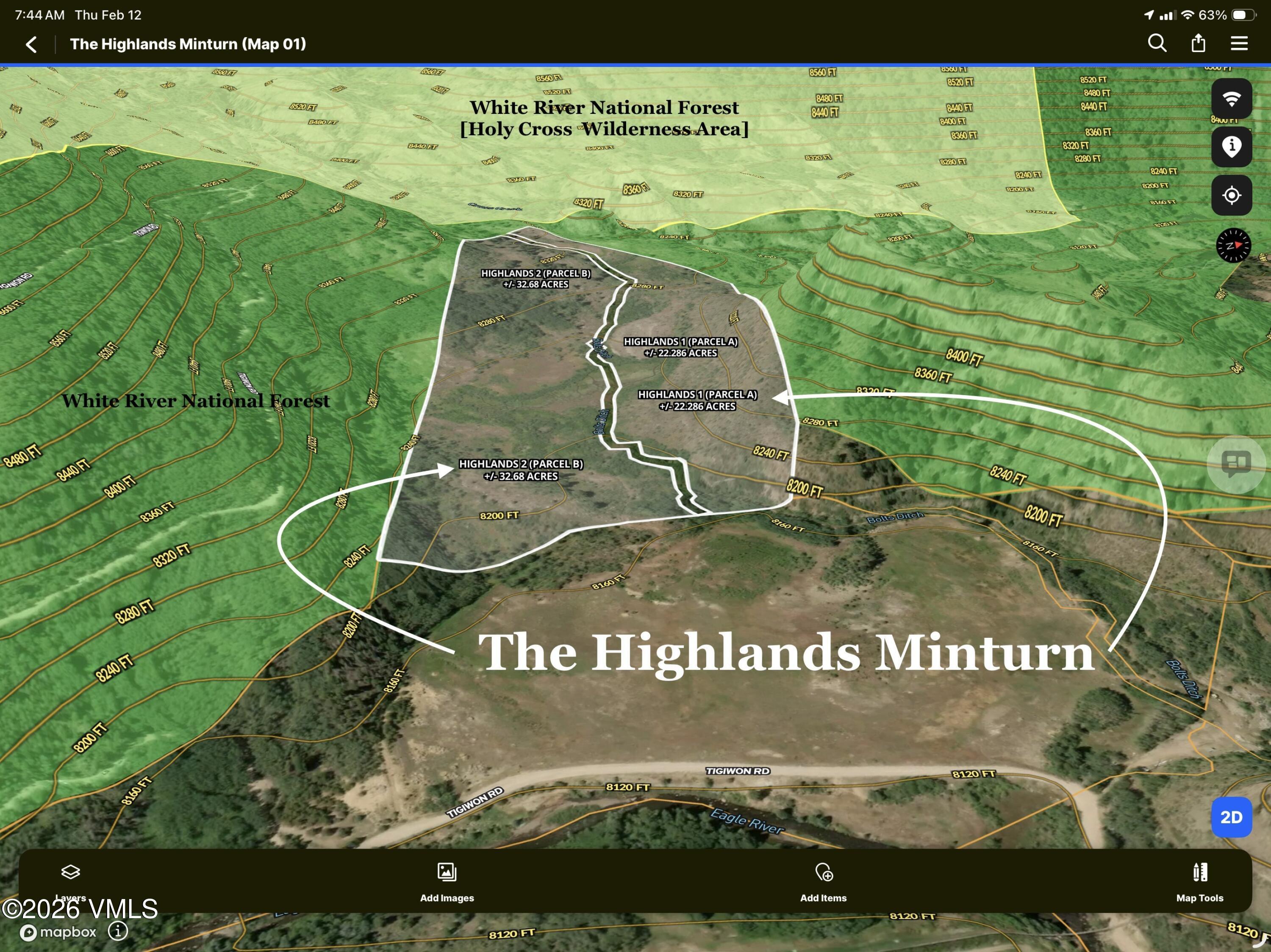 Tbd Notch Mountain Road, Unit HIGHLANDS 2 PARCEL B Minturn, CO 81645 - Photo 50 of 54 008 - LANDID - MICRO - WRITING