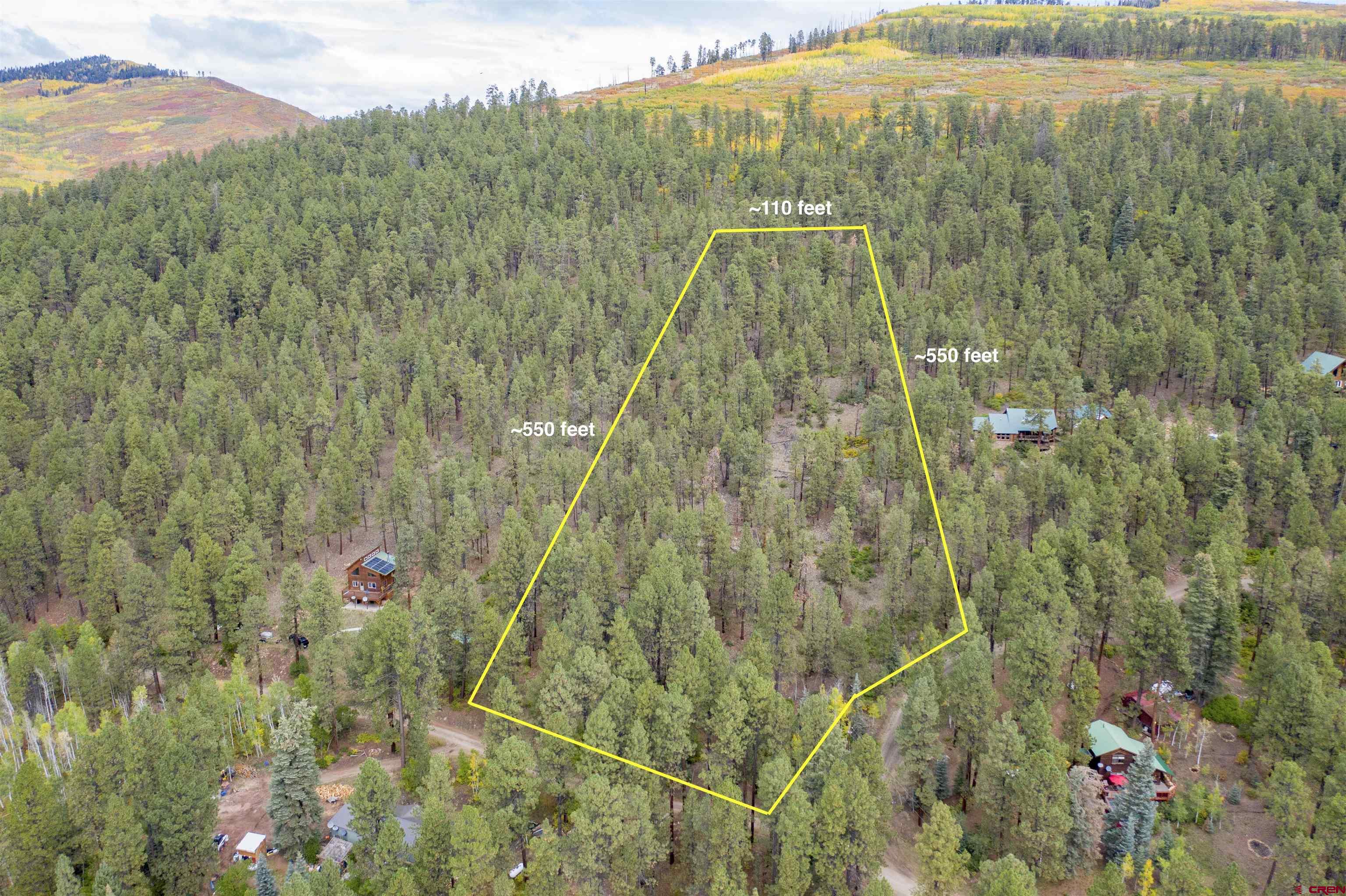 19 Glenn Lane Durango, CO 81301 - Photo 4 of 12 a view of a lake with a mountain