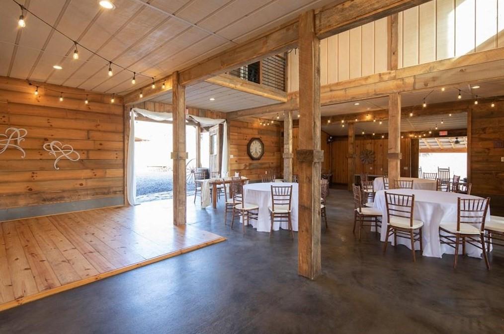 1249 Little Mountain Road Dawsonville, GA 30534 - Photo 29 of 40 a lobby with furniture and floor to ceiling window