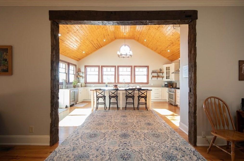 1249 Little Mountain Road Dawsonville, GA 30534 - Photo 8 of 40 a view of a dining room with furniture window and outside view