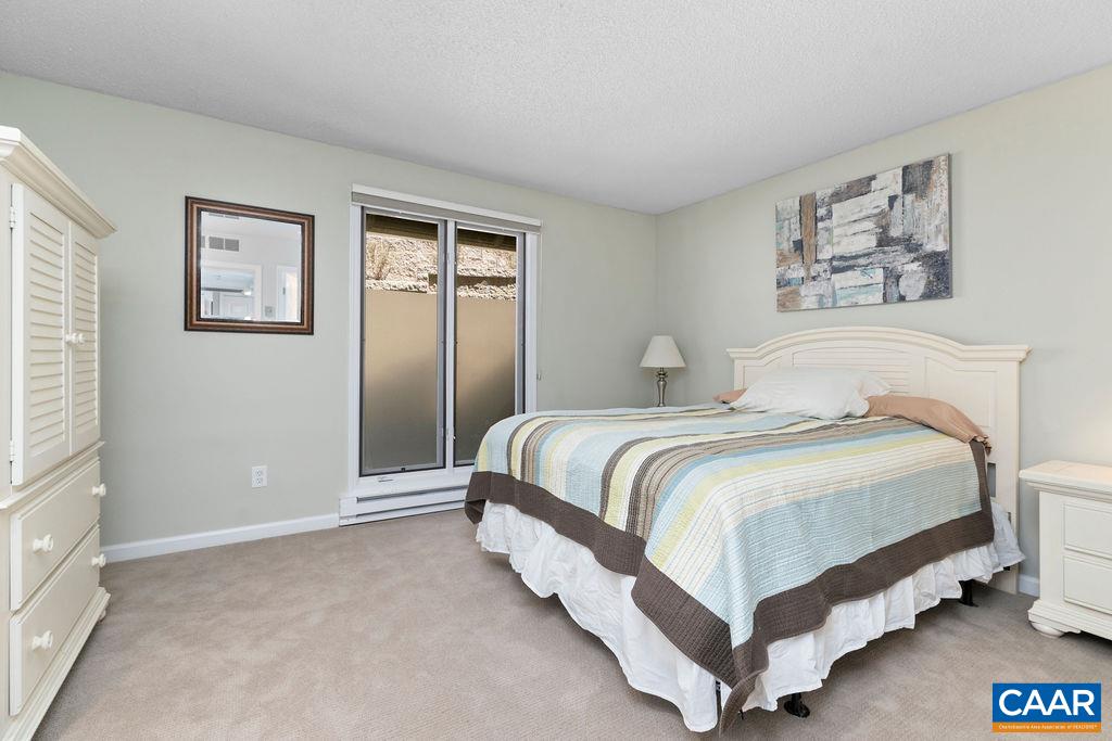 2070 Stone Ridge Wintergreen, VA 22967 - Photo 21 of 52 a spacious bedroom with a bed and painting on the wall