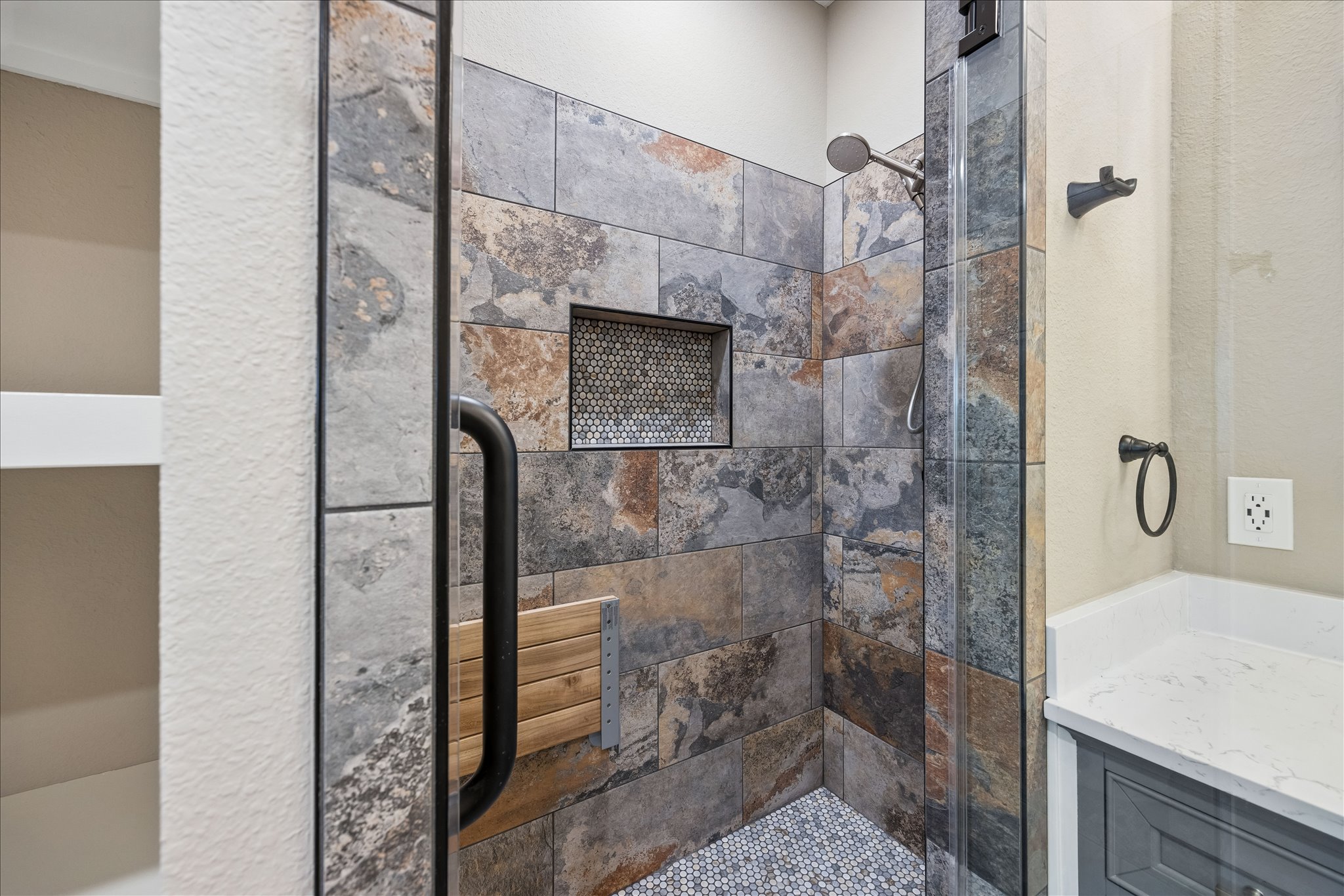 6705 Covered Bridge Drive, Unit 24 Austin, TX 78736 - Photo 16 of 31 a bathroom with a shower