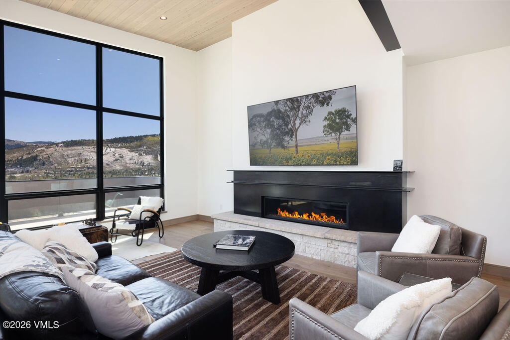 351 Longhorn Road, Unit A Edwards, CO 81632 - Photo 11 of 34 Large Fireplace - TV