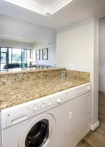 a view of kitchen and window