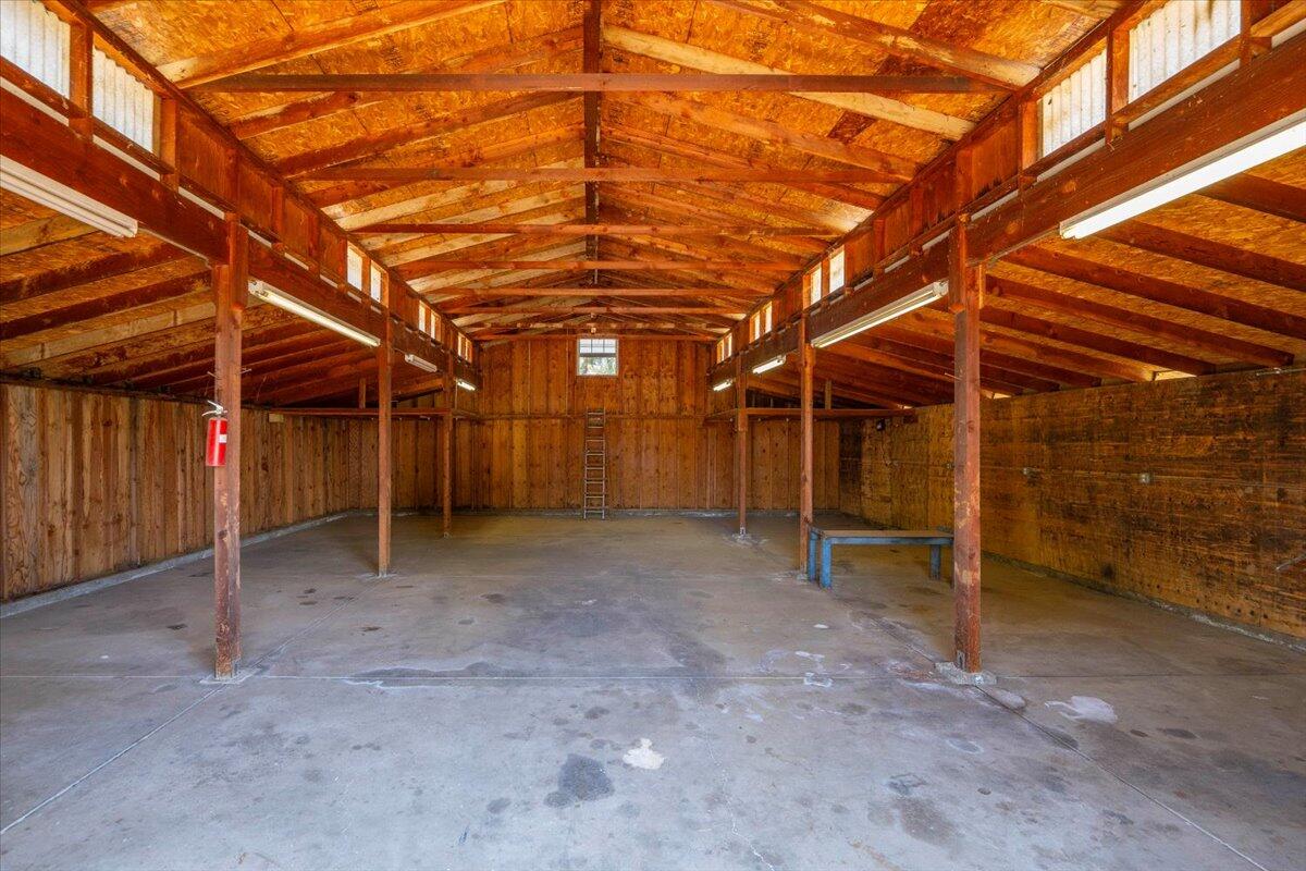 9871 Deschutes Road Palo Cedro, CA 96073 - Photo 51 of 80 70-Interior Shop_Barn