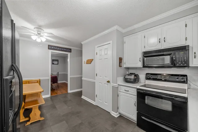 a room with storage and utility