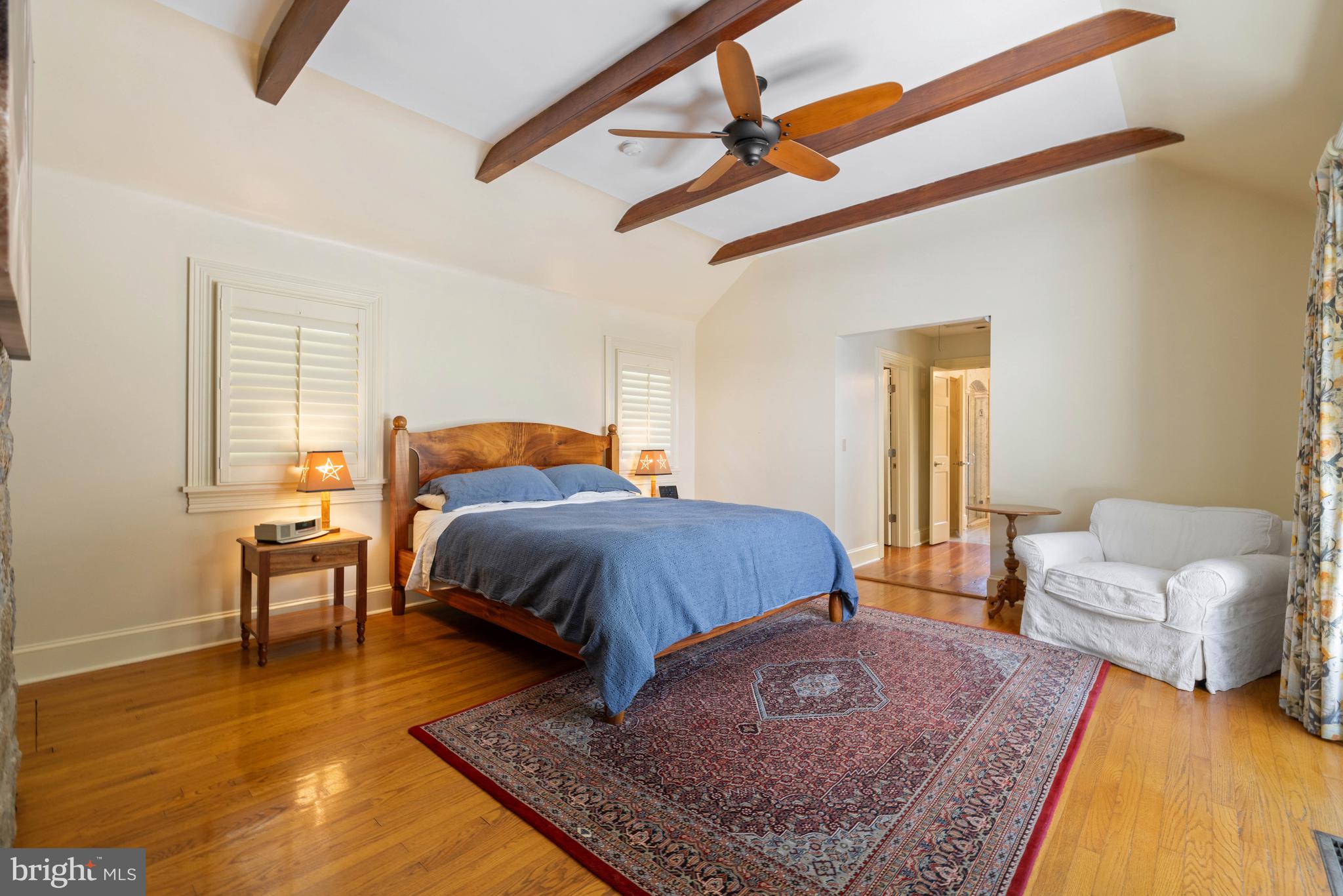 97 Tilthammer Mill Road Boyce, VA 22620 - Photo 22 of 68 a bedroom with a bed a table and chair