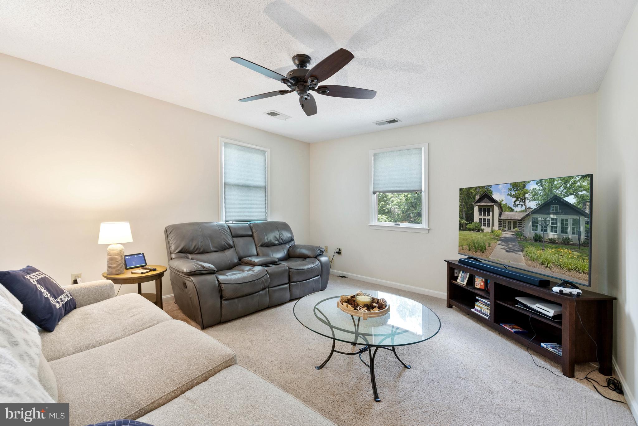 97 Tilthammer Mill Road Boyce, VA 22620 - Photo 38 of 68 a living room with furniture and a flat screen tv