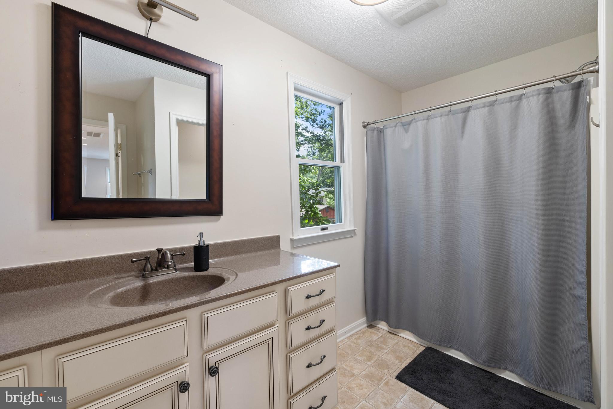 97 Tilthammer Mill Road Boyce, VA 22620 - Photo 39 of 68 a bathroom with a double vanity sink and mirror