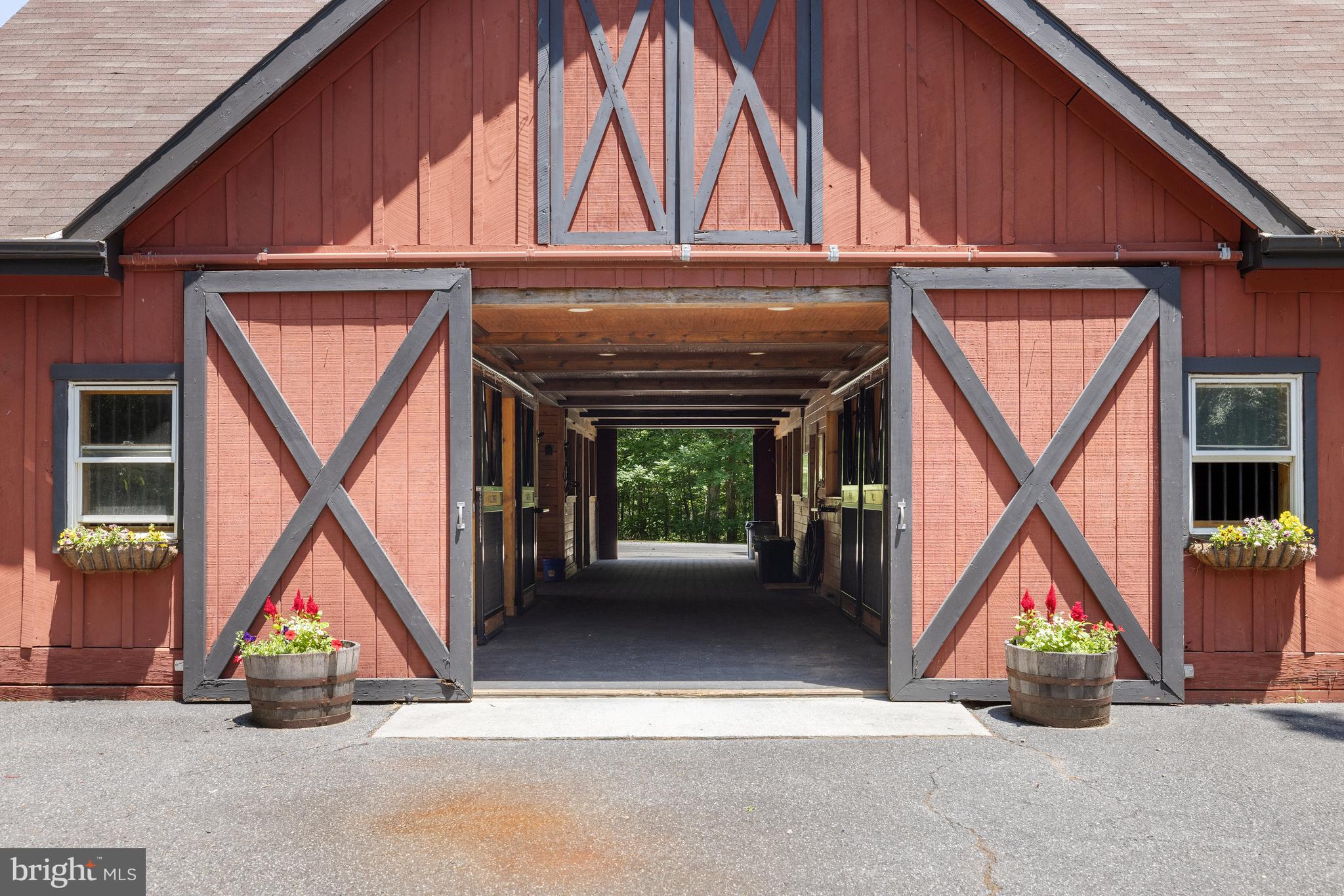 97 Tilthammer Mill Road Boyce, VA 22620 - Photo 42 of 68 8 stall center aisle barn