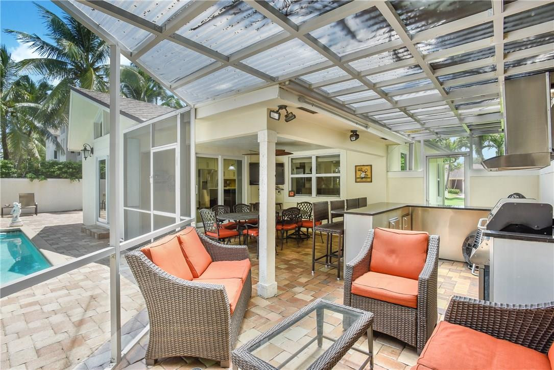 1311 Southwest 19th Street Boca Raton, FL 33486 - Photo 9 of 37 Enclosed Outdoor Kitchen