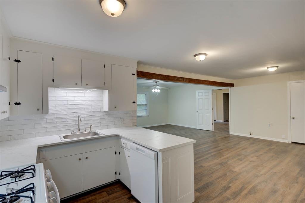 109 Milton Drive Minden, LA 71055 - Photo 9 of 24 a kitchen with sink and cabinets