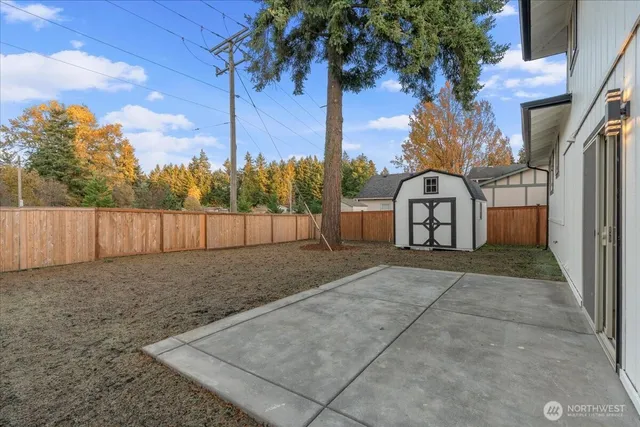 a view of outdoor space and yard