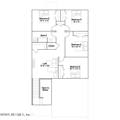 a picture of a book and a bed