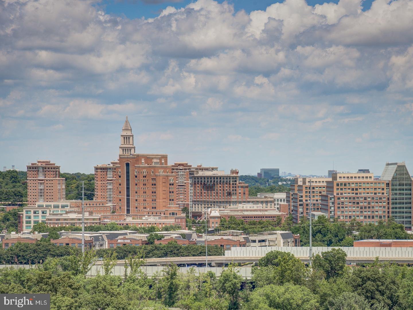 2059 Huntington Avenue, Unit 1602 Alexandria, VA 22303 - Photo 24 of 31 a view of a city with tall buildings in the background