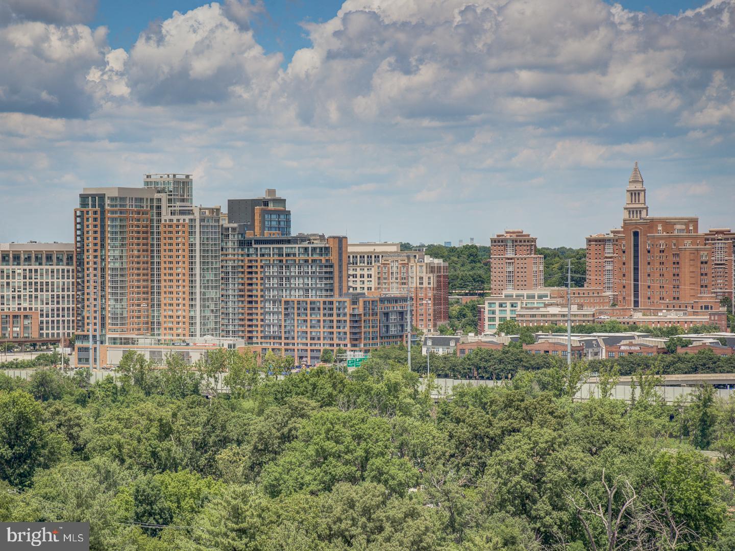 2059 Huntington Avenue, Unit 1602 Alexandria, VA 22303 - Photo 26 of 31 a view of a city with tall buildings in the background