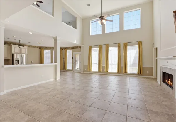 a view of a room with shelf