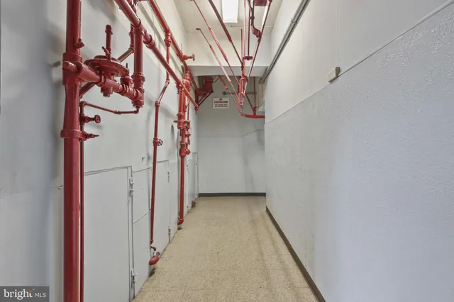 a front view of a building