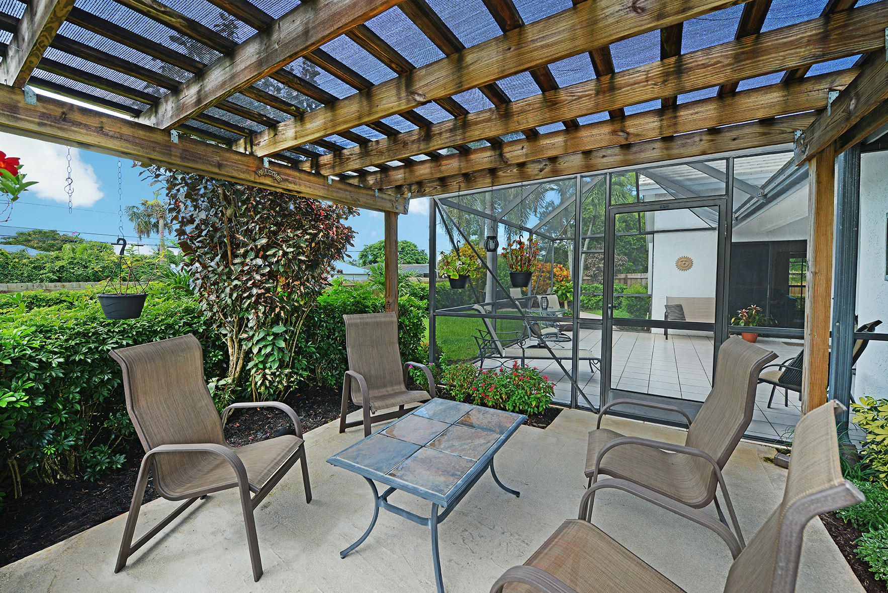 1906 Northwest 8th Street Boca Raton, FL 33486 - Photo 33 of 37 ARBOR NEXT TO PORCH