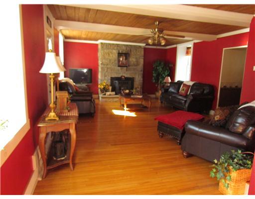 405 Malden Road California, PA 15423 - Photo 10 of 18 Living Room. looking from the den/family room is this warm and welcoming living room at the front of the house